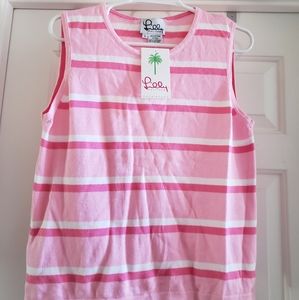 Lilly Sleeveless Cotton Sweater